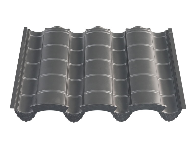 Aluminium Magnesium Mangan im Hui -Stil antike Indigo -Metalldachfliesen