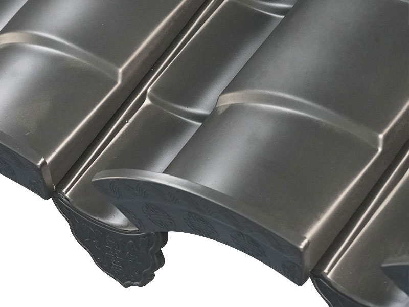 Aluminium Magnesium Mangan im Hui -Stil antike Indigo -Metalldachfliesen