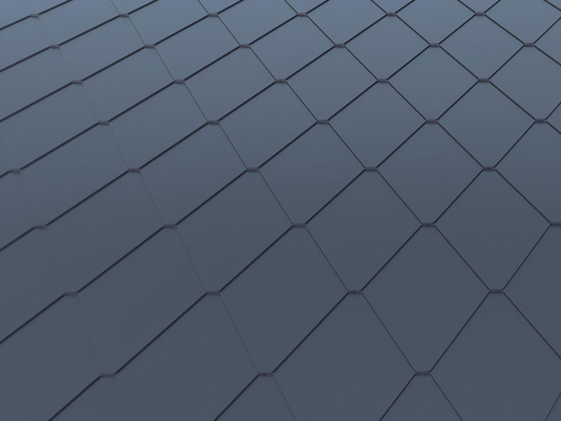 Aluminium -Magnesium -Mangan -Verbund -Diamantform -Metalldachfliesen