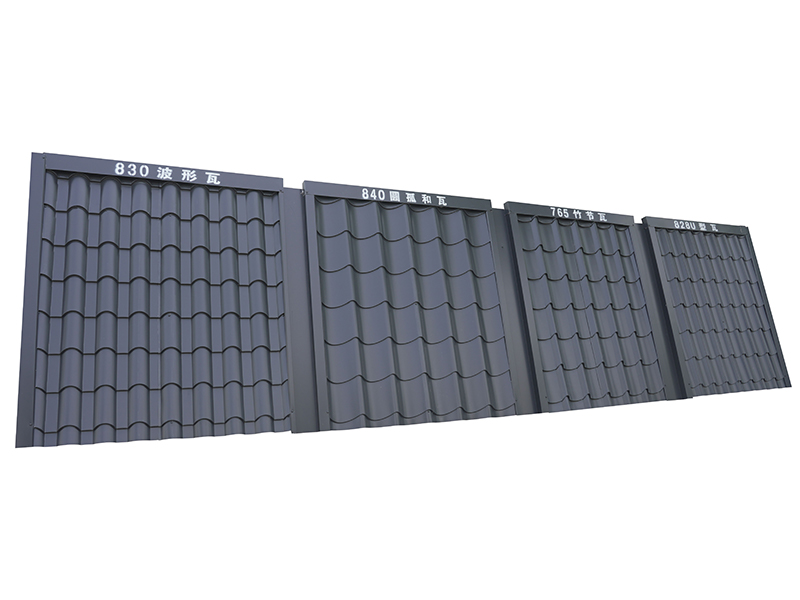 Aluminium-Magnesium-Mangan einteilige antike Metalldachfliesen