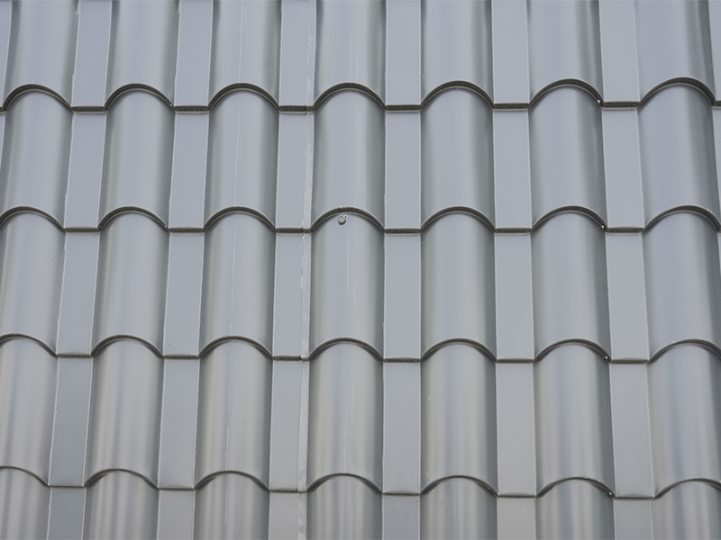 Aluminium-Magnesium-Mangan einteilige Wellenmetalldachfliesen